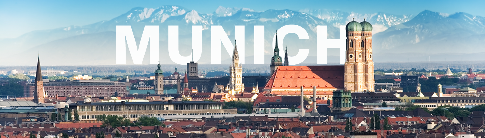 Munich city view